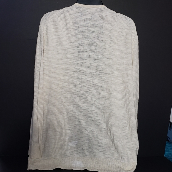 Madewell Women's Knit Cardigan Cream Large Long Sleeve - Picture 5 of 9